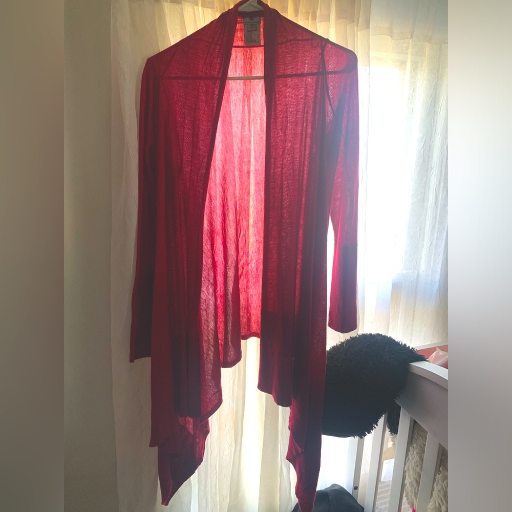 WORTHINGTON Small Magenta Colored Sweater